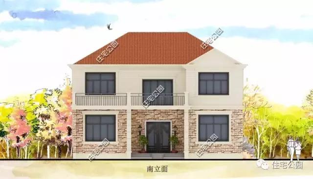 13X13米農(nóng)村別墅，高大上外觀，經(jīng)濟實用戶型！