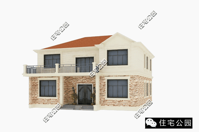 13X13米農(nóng)村別墅，高大上外觀，經(jīng)濟實用戶型！