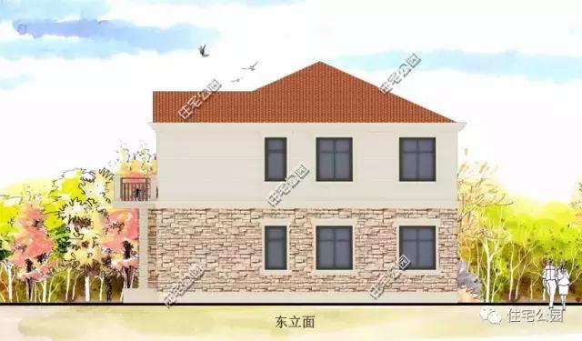 13X13米農(nóng)村別墅，高大上外觀，經(jīng)濟實用戶型！