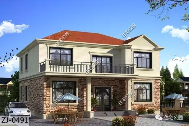 13X13米農(nóng)村別墅，高大上外觀，經(jīng)濟實用戶型！