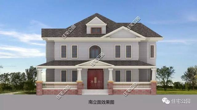 農(nóng)村實(shí)用別墅戶型，堂屋這么設(shè)計(jì)合理嗎？