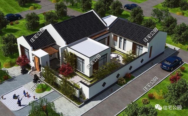 實用造價又低！有地了就建個這樣的農(nóng)村合院，這5套最高只需24萬