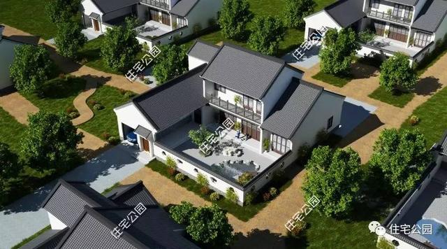 實用造價又低！有地了就建個這樣的農(nóng)村合院，這5套最高只需24萬