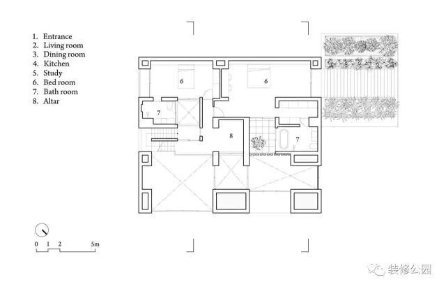 農村別墅平屋頂坡屋頂都老了，看看人家樓梯頂，庭院露臺都包了