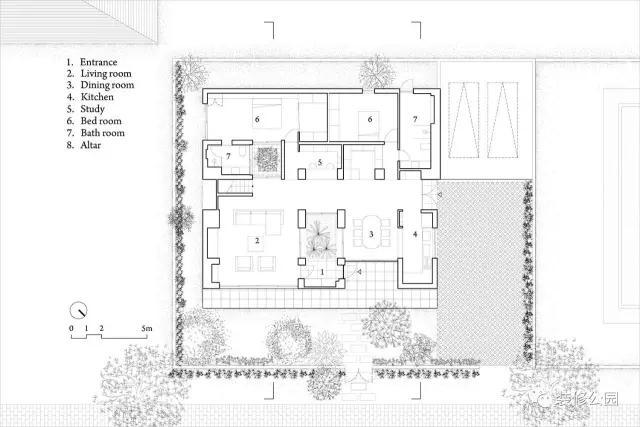 農村別墅平屋頂坡屋頂都老了，看看人家樓梯頂，庭院露臺都包了