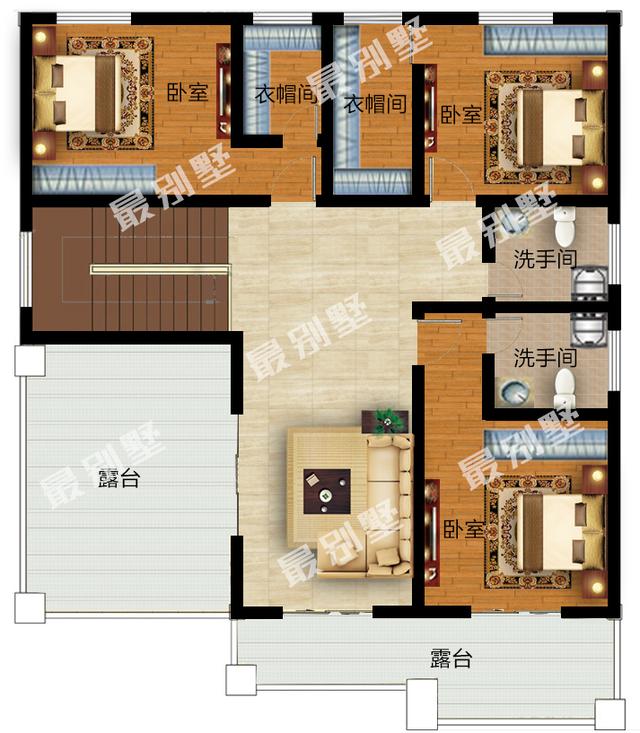 三層帶車庫的農(nóng)村別墅，驚艷全村，已經(jīng)買好圖紙村民都后悔沒早看到