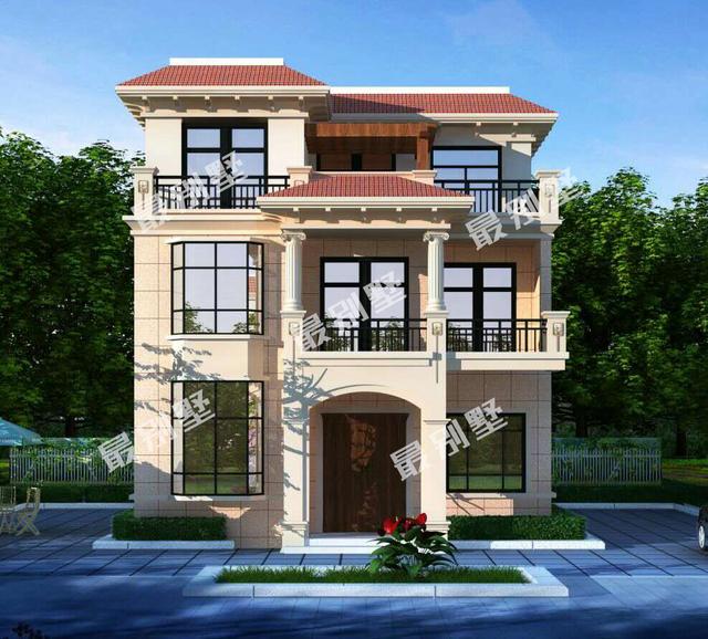 30萬能建成的三層農(nóng)村別墅，這款圖紙最合適，實用大氣美觀