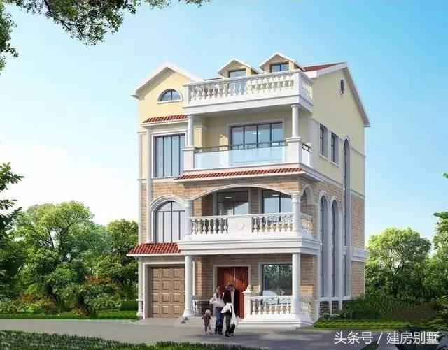 8.76×10.2米四層農(nóng)村別墅，鎮(zhèn)長家的房子都不如這個好