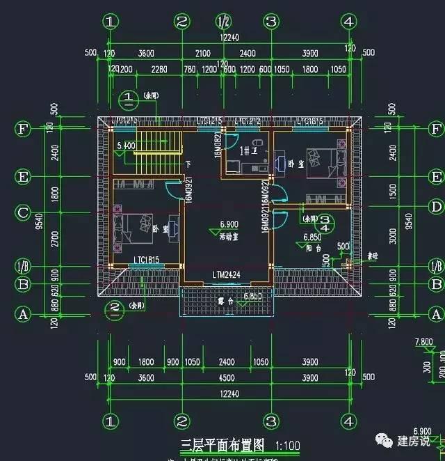 設(shè)計(jì)師熱乎乎新出爐的三層農(nóng)村別墅戶型來啦
