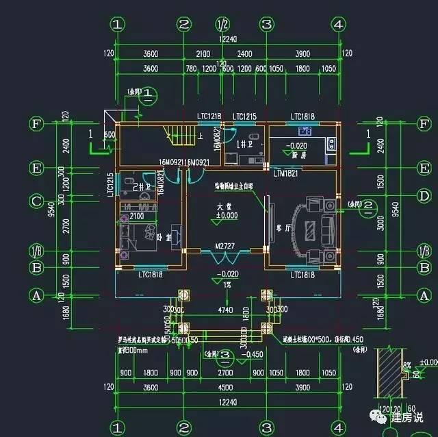設(shè)計(jì)師熱乎乎新出爐的三層農(nóng)村別墅戶型來啦