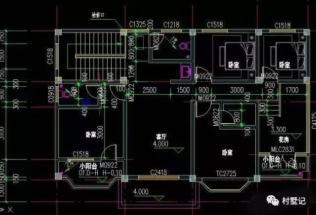 帶陽光房的二層農(nóng)村別墅戶型，簡單省錢很漂亮