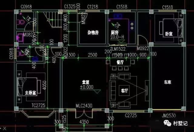 帶陽光房的二層農(nóng)村別墅戶型，簡單省錢很漂亮