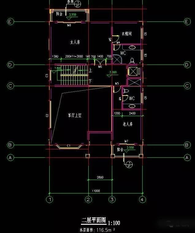 高檔配置的四層農(nóng)村別墅戶型，完爆城市商品房
