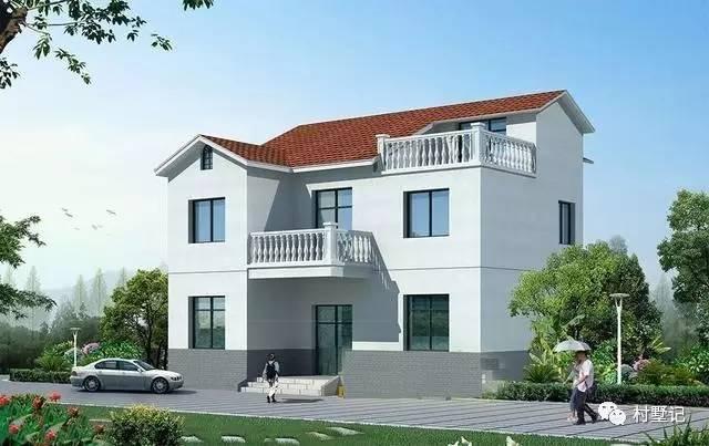 精巧實(shí)用的三層農(nóng)村小別墅，農(nóng)村人最愛