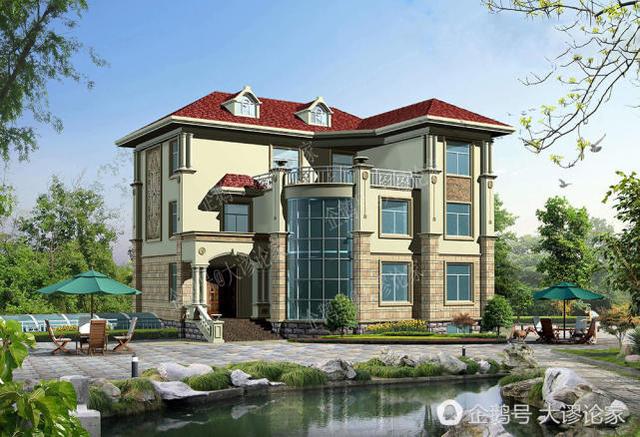 帶卡拉ok室的三層的農(nóng)村別墅，建好兒女們都愛回家了