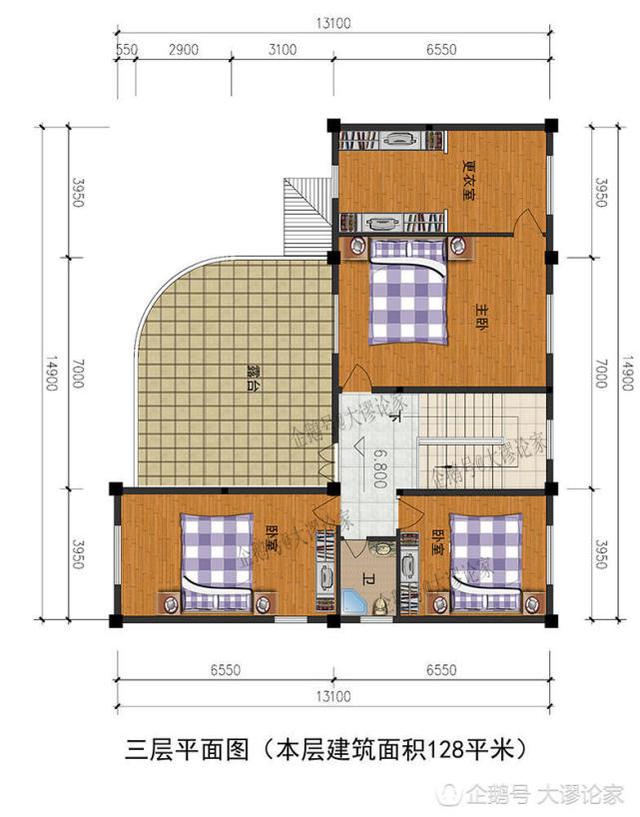 帶卡拉ok室的三層的農(nóng)村別墅，建好兒女們都愛回家了