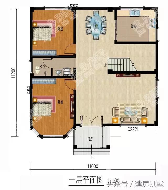 11×10.2米兩層農(nóng)村別墅，甘肅當(dāng)?shù)仉y得一見的建筑，不服來曬