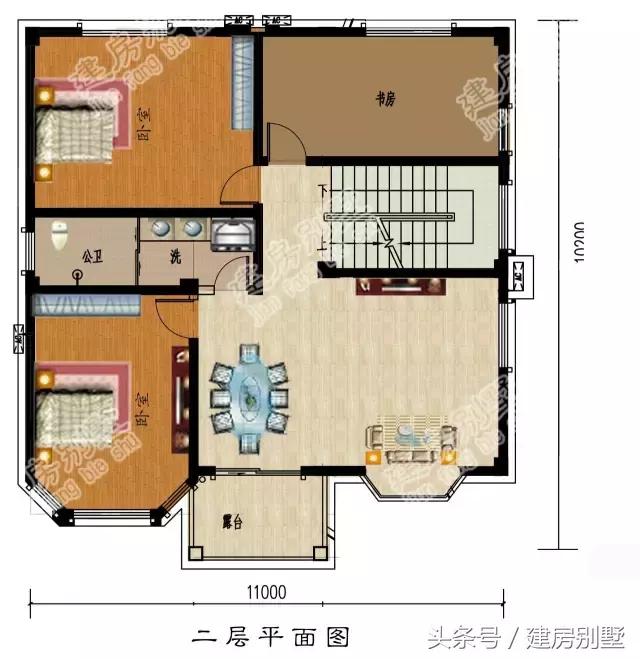 11×10.2米兩層農(nóng)村別墅，甘肅當(dāng)?shù)仉y得一見的建筑，不服來曬