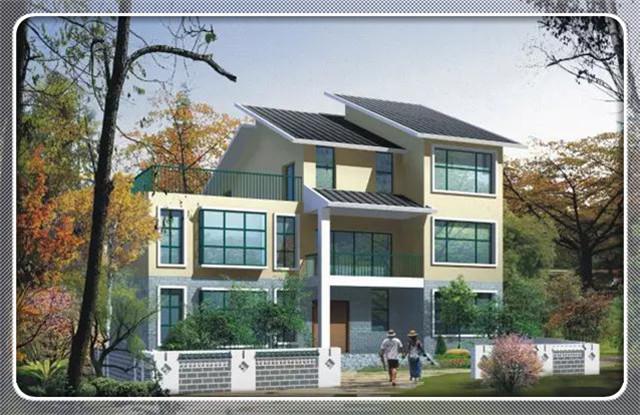 和老婆結(jié)婚5年，是該建一套別墅讓她好好享福，就選這套了