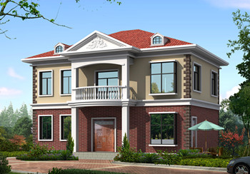 新農(nóng)村兩層樓房設(shè)計(jì)圖，占地110平米，戶型簡單實(shí)用