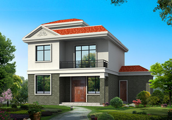 農(nóng)村兩間兩層樓房設計圖，造價15萬左右，獨立的廚房設計，干凈衛(wèi)生