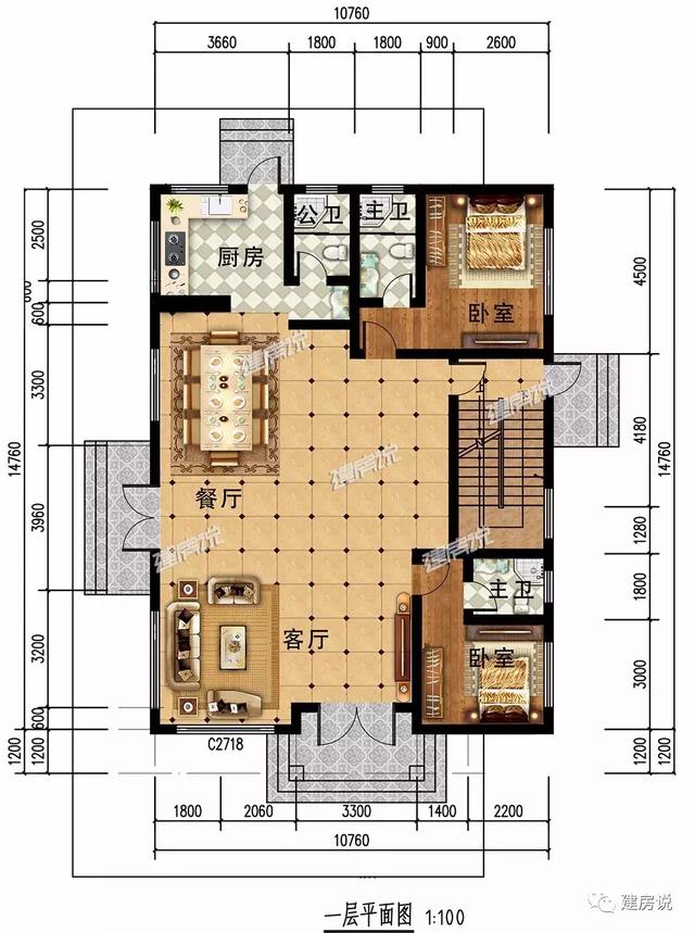 農(nóng)村自建別墅設(shè)計圖最佳戶型前6名！第2套造價只要30萬，您最喜歡哪一套呢