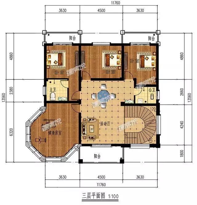 農(nóng)村自建別墅設(shè)計圖最佳戶型前6名！第2套造價只要30萬，您最喜歡哪一套呢