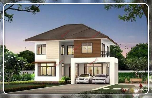 11X7.5米二層現(xiàn)代農(nóng)村別墅，20萬造價，為你兒子建一套吧