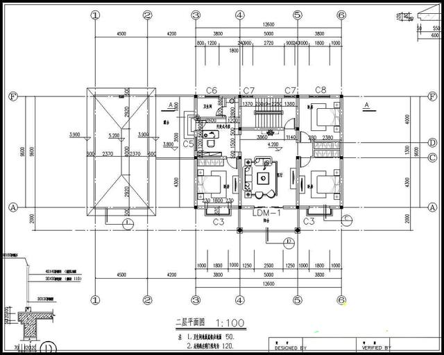 18萬帶堂屋的二層農(nóng)村別墅，廚房單獨建好不好 含平面和立面圖