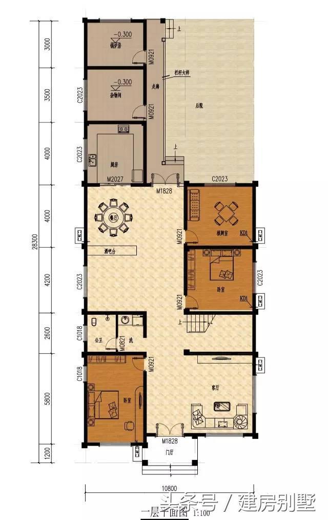 不堪城市壓力大，安徽小伙要回老家自建別墅，帶酒吧臺和健身房
