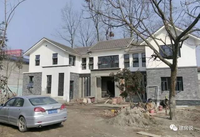 網(wǎng)友40萬自建農(nóng)村別墅三合院，中式花園引全村沸騰