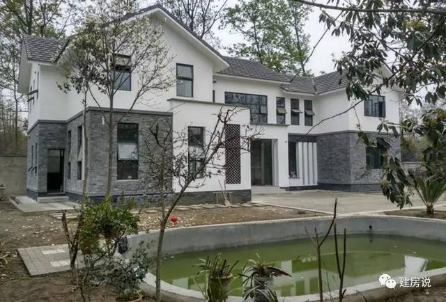 網(wǎng)友40萬自建農(nóng)村別墅三合院，中式花園引全村沸騰