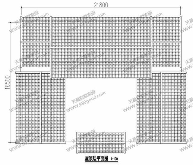 3套造價18萬的一層自建房圖紙