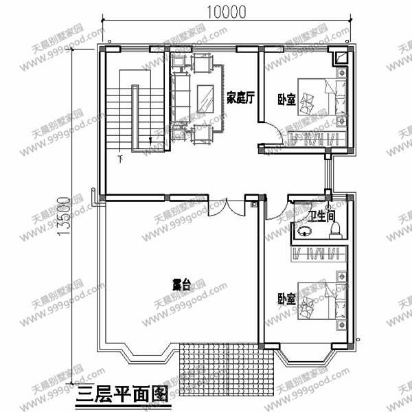 6套面寬10米左右的別墅圖紙，用地面寬小就這樣建！