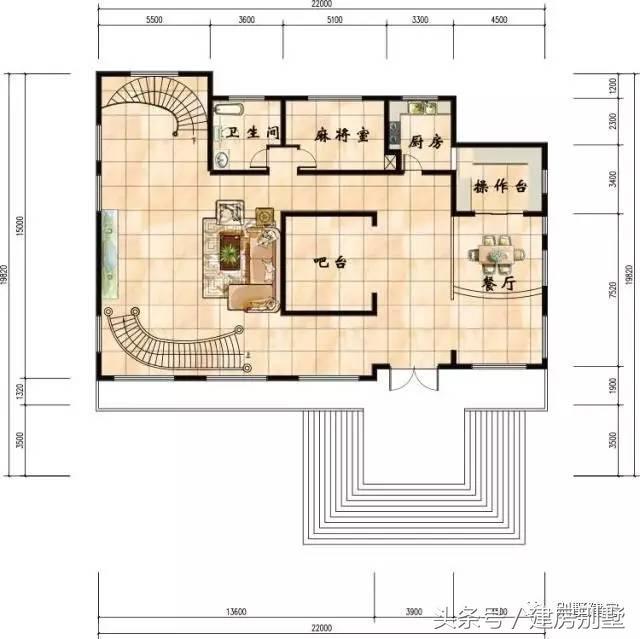 22×15米三層農村別墅，史上最“奇葩”的建筑和布局