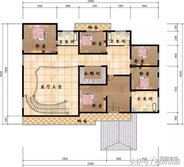 22×15米三層農村別墅，史上最“奇葩”的建筑和布局