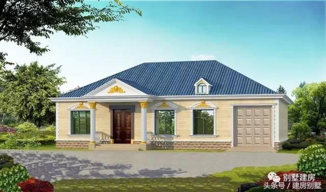 精選兩套一層農(nóng)村別墅，月薪5000也建得起的別墅