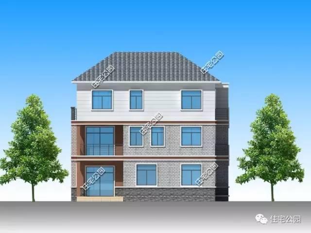 35萬(wàn)就能蓋起這樣一棟別墅，3層設(shè)計(jì)還帶挑空客廳，喜歡嗎？