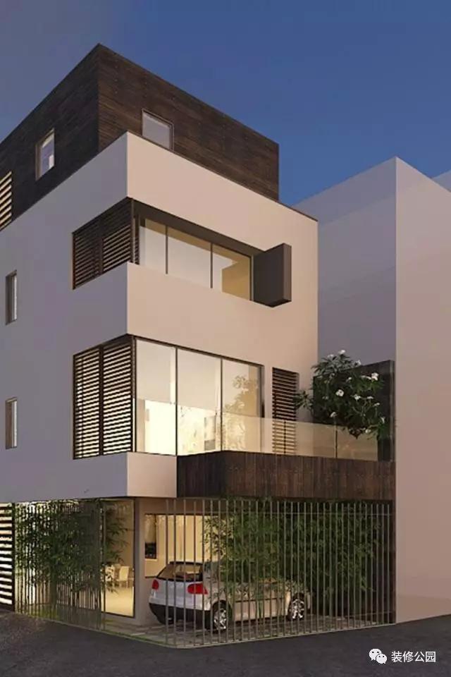 6.5米X11米，滿眼綠色的鄉(xiāng)村別墅，含平面圖