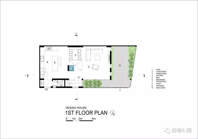 6.5米X11米，滿眼綠色的鄉(xiāng)村別墅，含平面圖