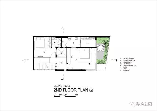 6.5米X11米，滿眼綠色的鄉(xiāng)村別墅，含平面圖