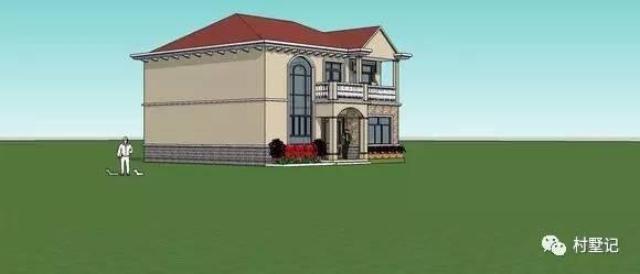 安徽網(wǎng)友為父母自建二層復(fù)式農(nóng)村別墅，美得不敢看