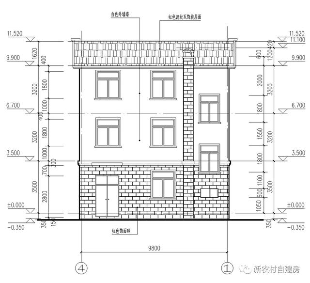 僅南方可見，120平三層簡單農(nóng)村房屋，只要25萬