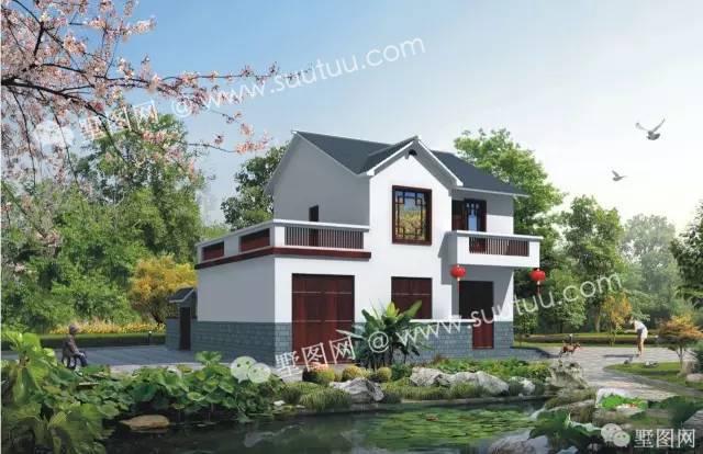 19萬就能搞定的農村二層別墅，小別墅也能大不同！