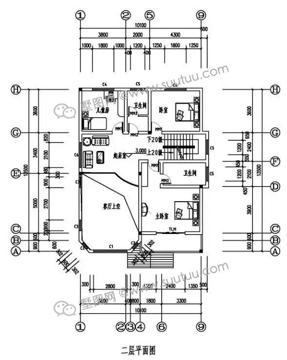 14X10現(xiàn)代三層新農(nóng)村小別墅，外觀造型真的很實(shí)用