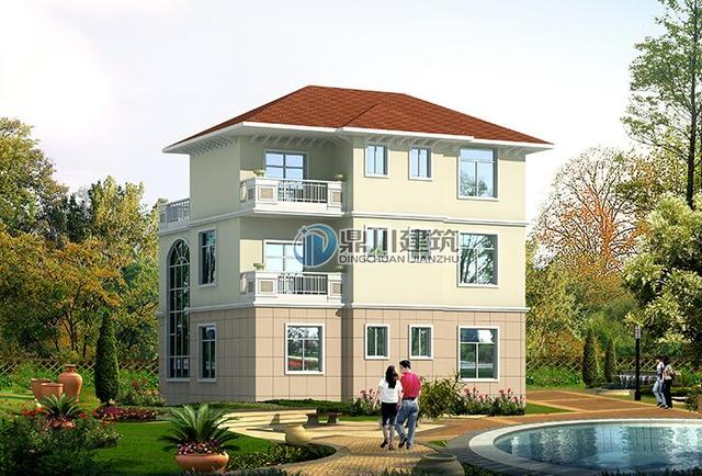 三層復(fù)式小別墅，都說不管從哪個方向看都好看，這錢花的太值了！