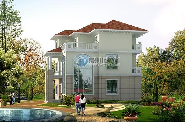 三層復(fù)式小別墅，都說不管從哪個方向看都好看，這錢花的太值了！