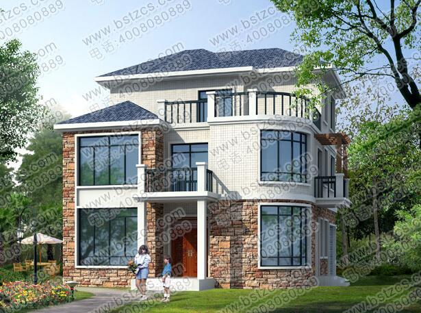 這款三層簡歐小別墅，都說建出來比效果圖好看，你們覺得呢？