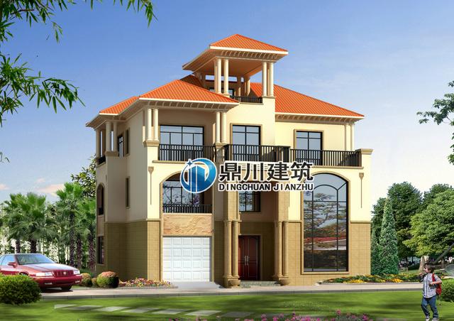 史上最受歡迎6款復(fù)式三層小別墅，建出來(lái)為你掙足面子，不服不行