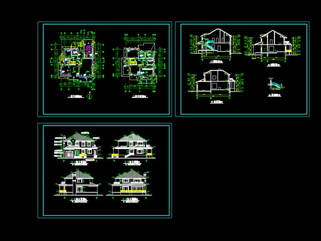 如果讓你回農(nóng)村，這些2層農(nóng)村自建房別墅圖紙你會怎么選？